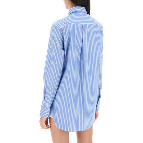 Striped Poplin Shirt HOMME GIRLS JOHN JULIA.