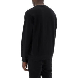 Black French Terry Dem Logo Sweatshirt HUGO JOHN JULIA.