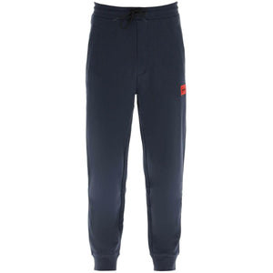 Dark Blue French Terry Sweatpants HUGO JOHN JULIA.