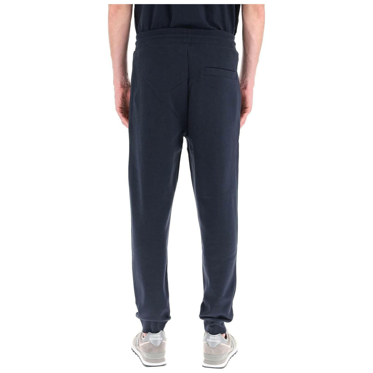 Dark Blue French Terry Sweatpants HUGO JOHN JULIA.