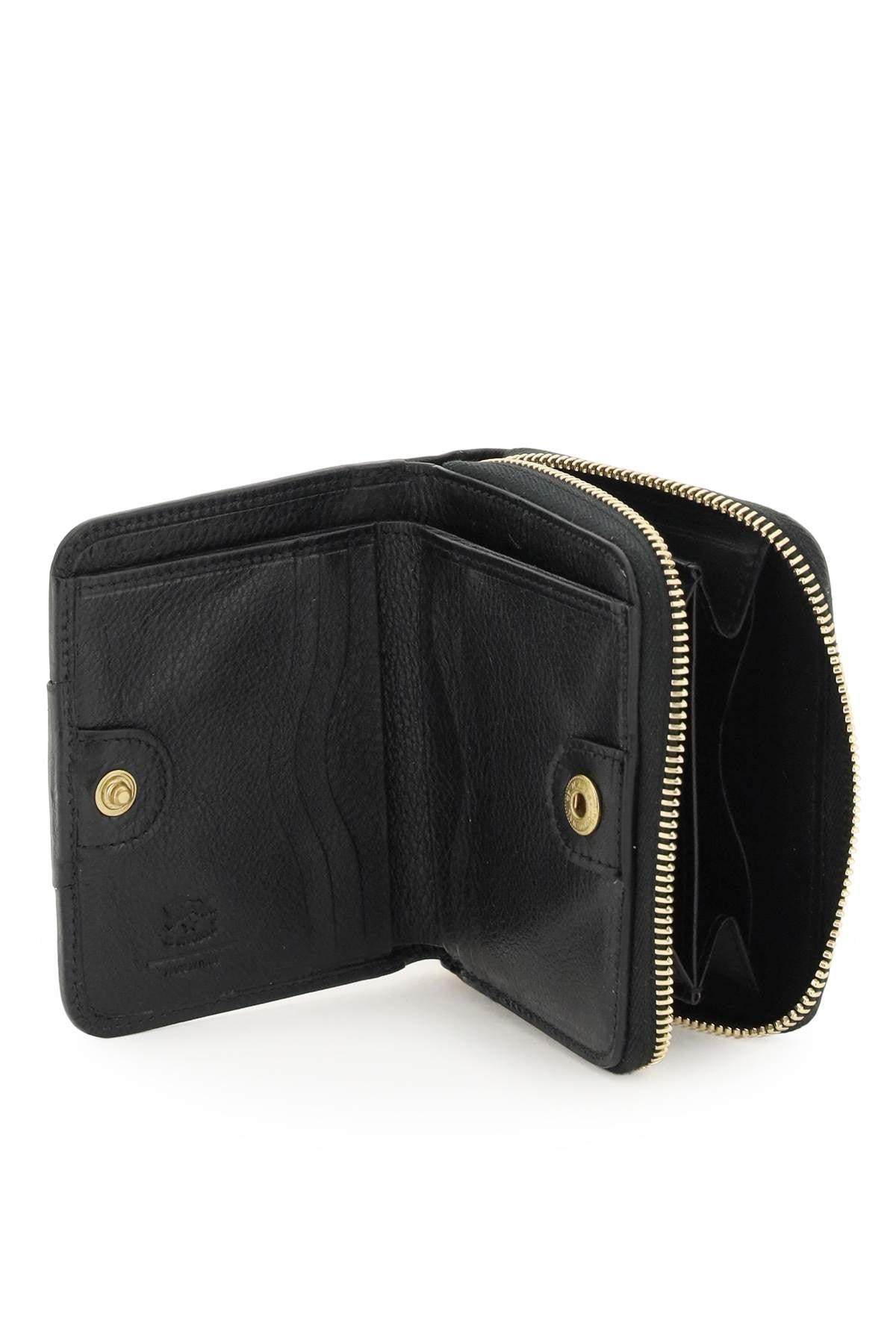 Il Bisonte Leather Wallet With Ribbon - JOHN JULIA