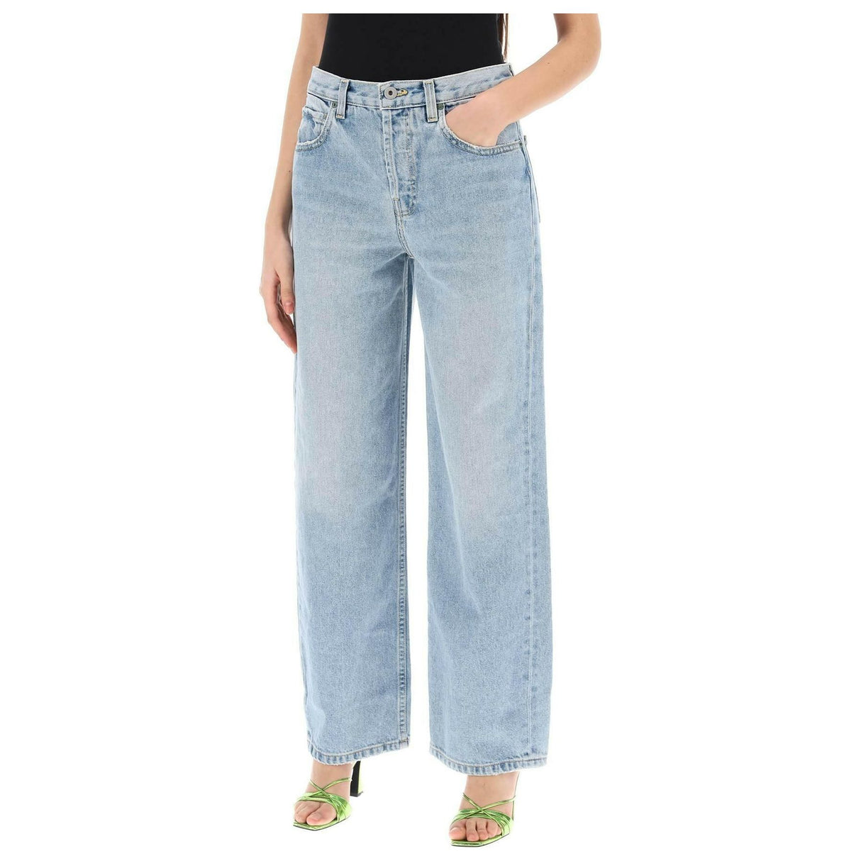 Remy Wide-Leg Jeans INTERIOR JOHN JULIA.