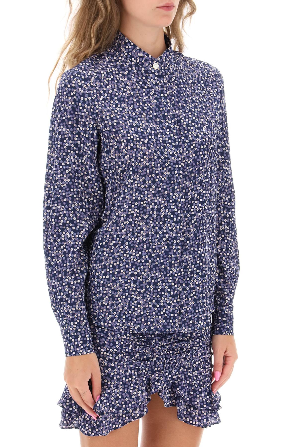 Isabel Marant Ilda Silk Shirt With Floral Print - JOHN JULIA