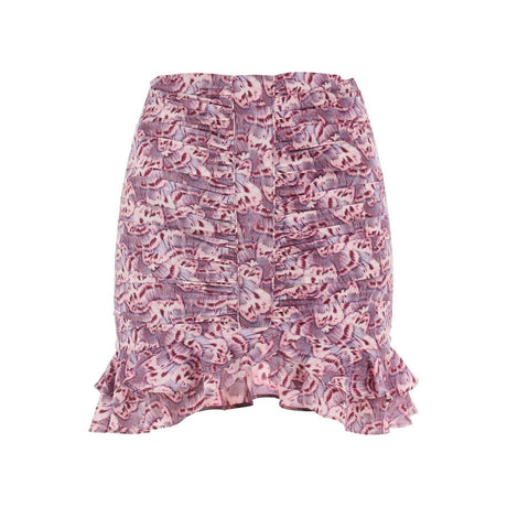 Milendi Gathered Mini Skirt With Ruuffles ISABEL MARANT JOHN JULIA.