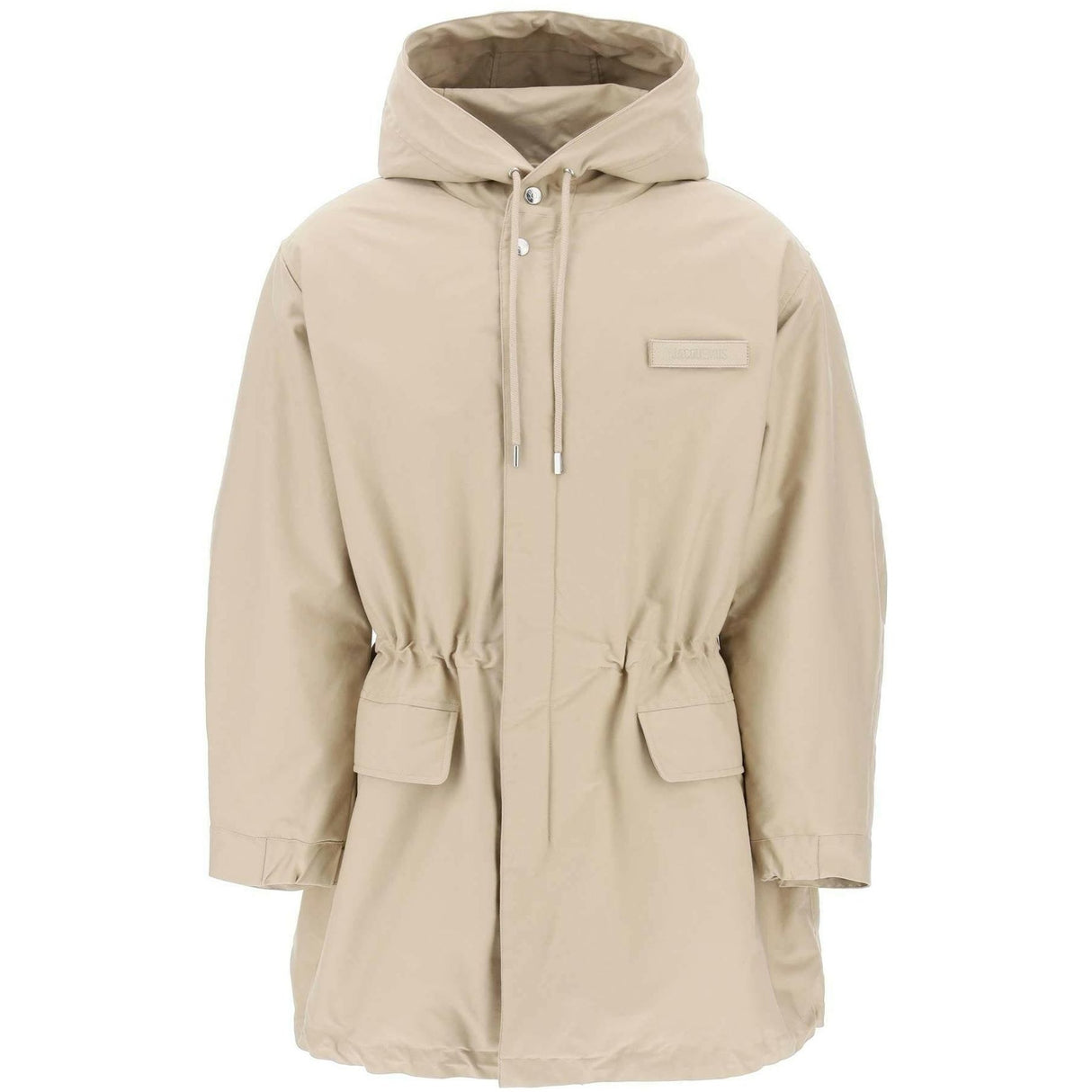 Beige La parka Marrone Hooded Parka JACQUEMUS JOHN JULIA.