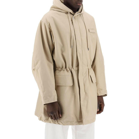 Beige La parka Marrone Hooded Parka JACQUEMUS JOHN JULIA.