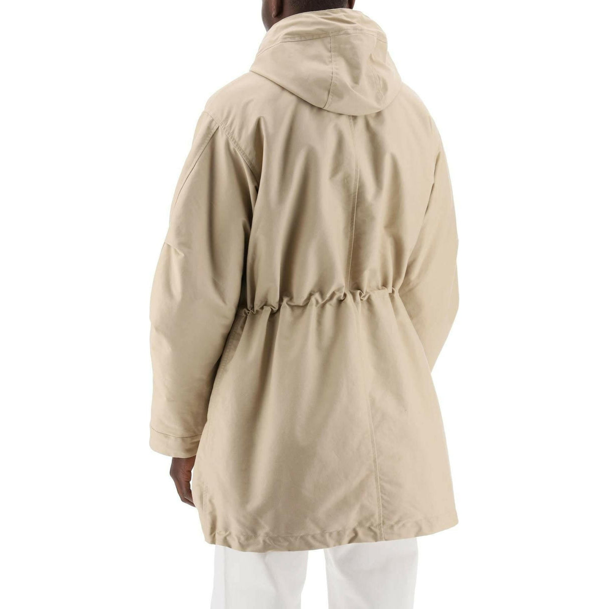 Beige La parka Marrone Hooded Parka JACQUEMUS JOHN JULIA.