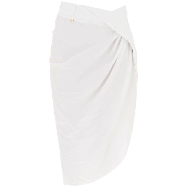 La Jupe Saudade Asymmetric Skirt JACQUEMUS JOHN JULIA.