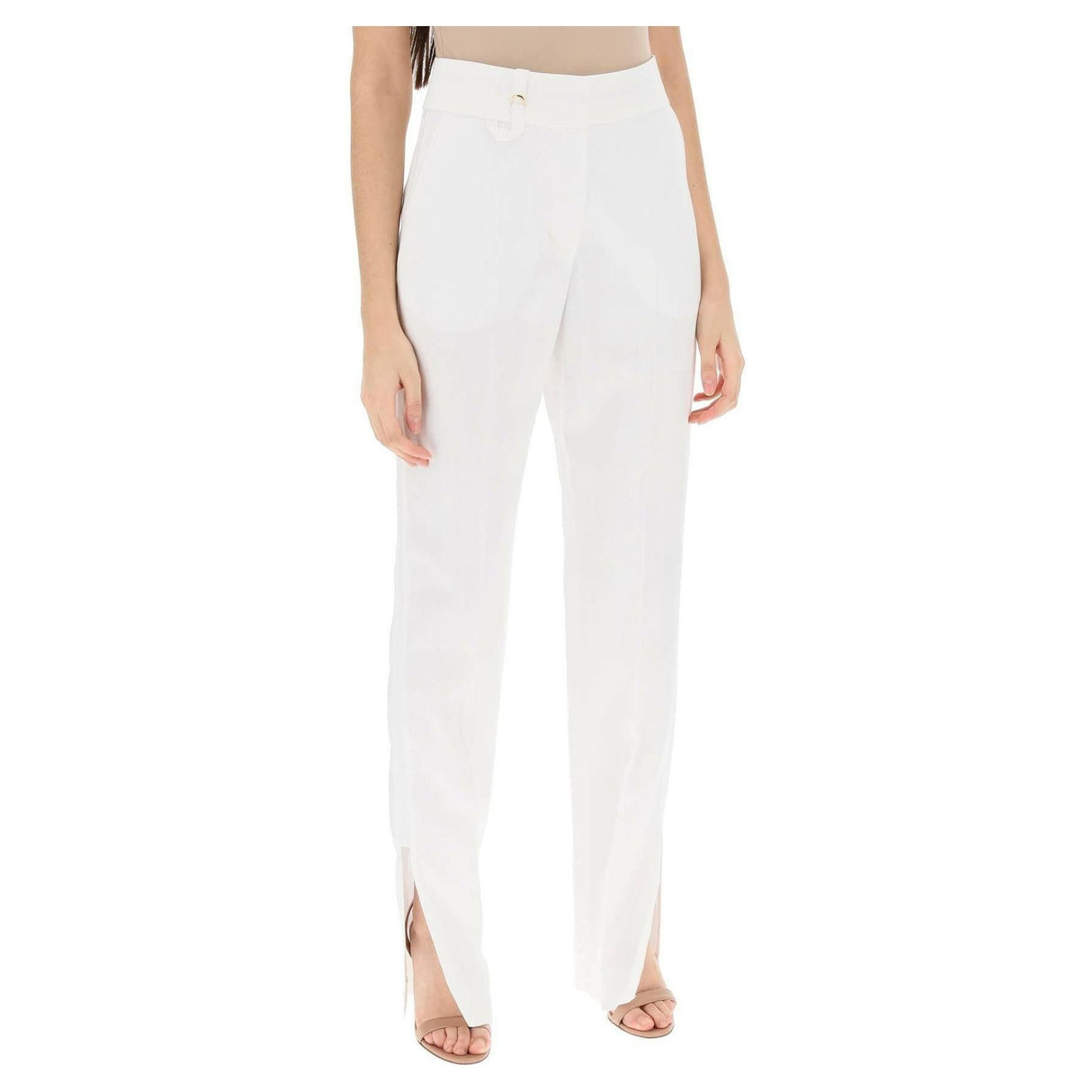 Le Pantalon Tibau' Slit Pants JACQUEMUS JOHN JULIA.