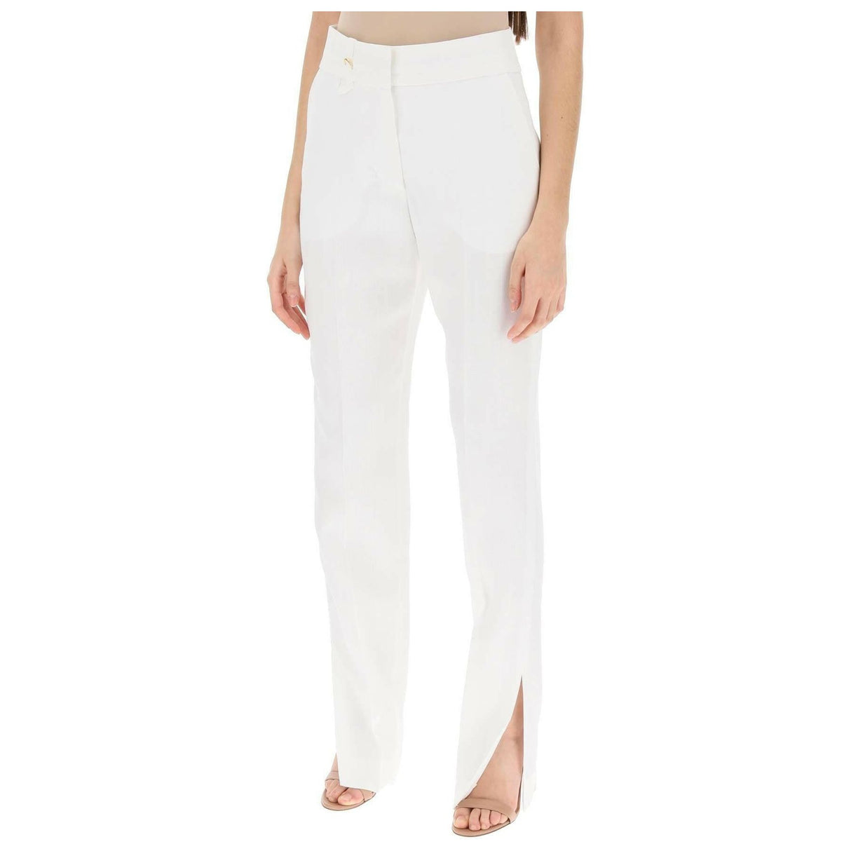 Le Pantalon Tibau' Slit Pants JACQUEMUS JOHN JULIA.