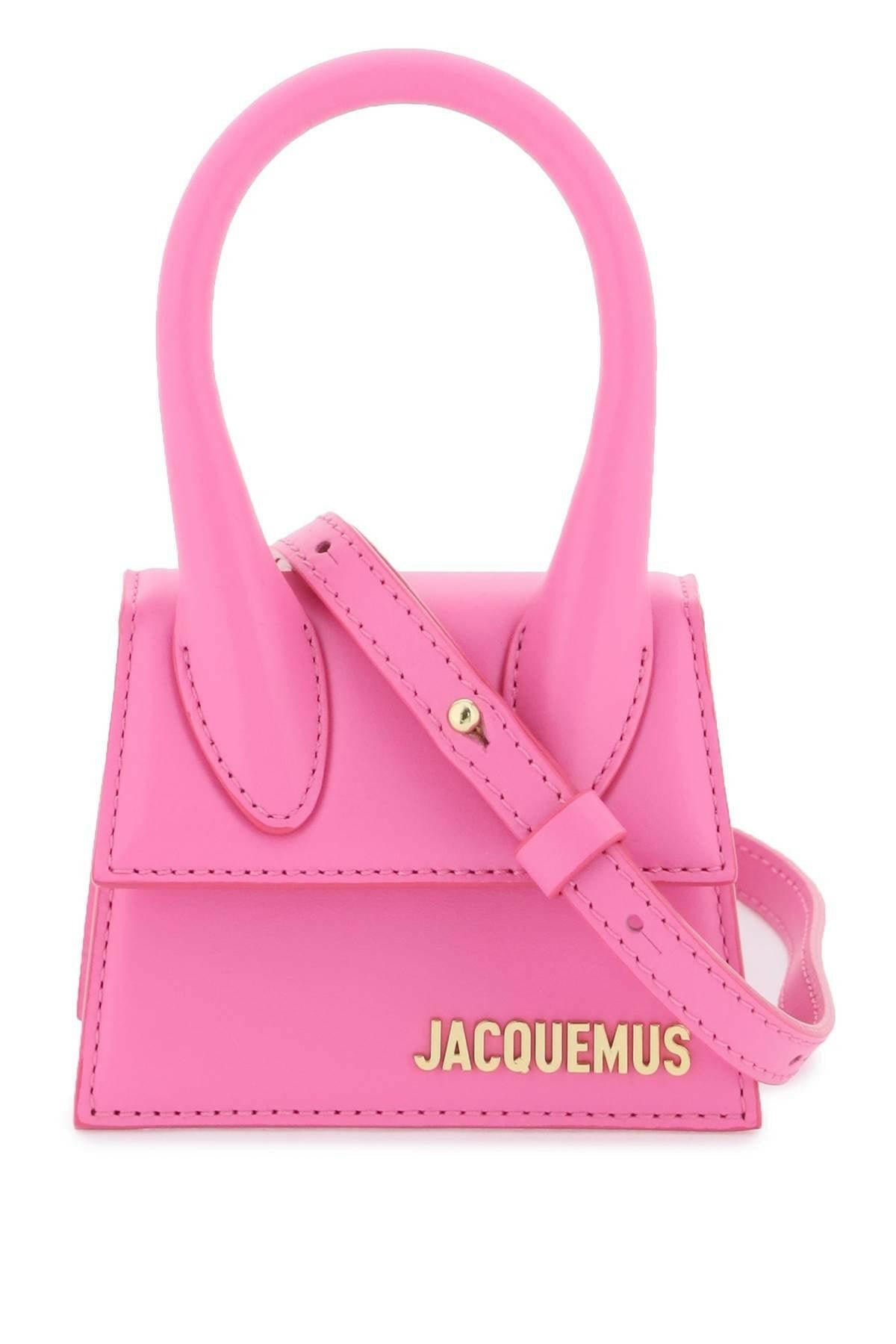 Pink 'Le Chiquito' Genuine Leather Micro Bag JACQUEMUS JOHN JULIA.