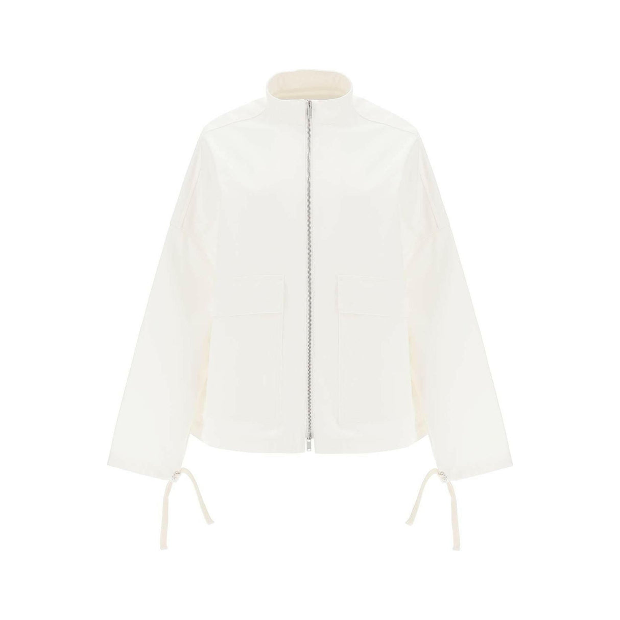 Oversized Blouson Jacket In Canvas JIL SANDER JOHN JULIA.