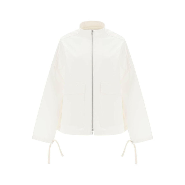 Oversized Blouson Jacket In Canvas JIL SANDER JOHN JULIA.