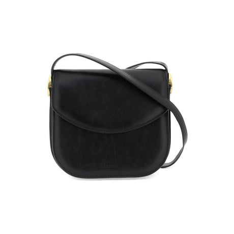 JIL SANDER-Padded Leather Coin Shoulder Bag-JOHN JULIA