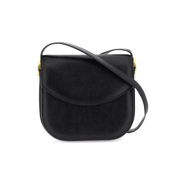 Padded Leather Coin Shoulder Bag With Adjustable Strap JIL SANDER JOHN JULIA.