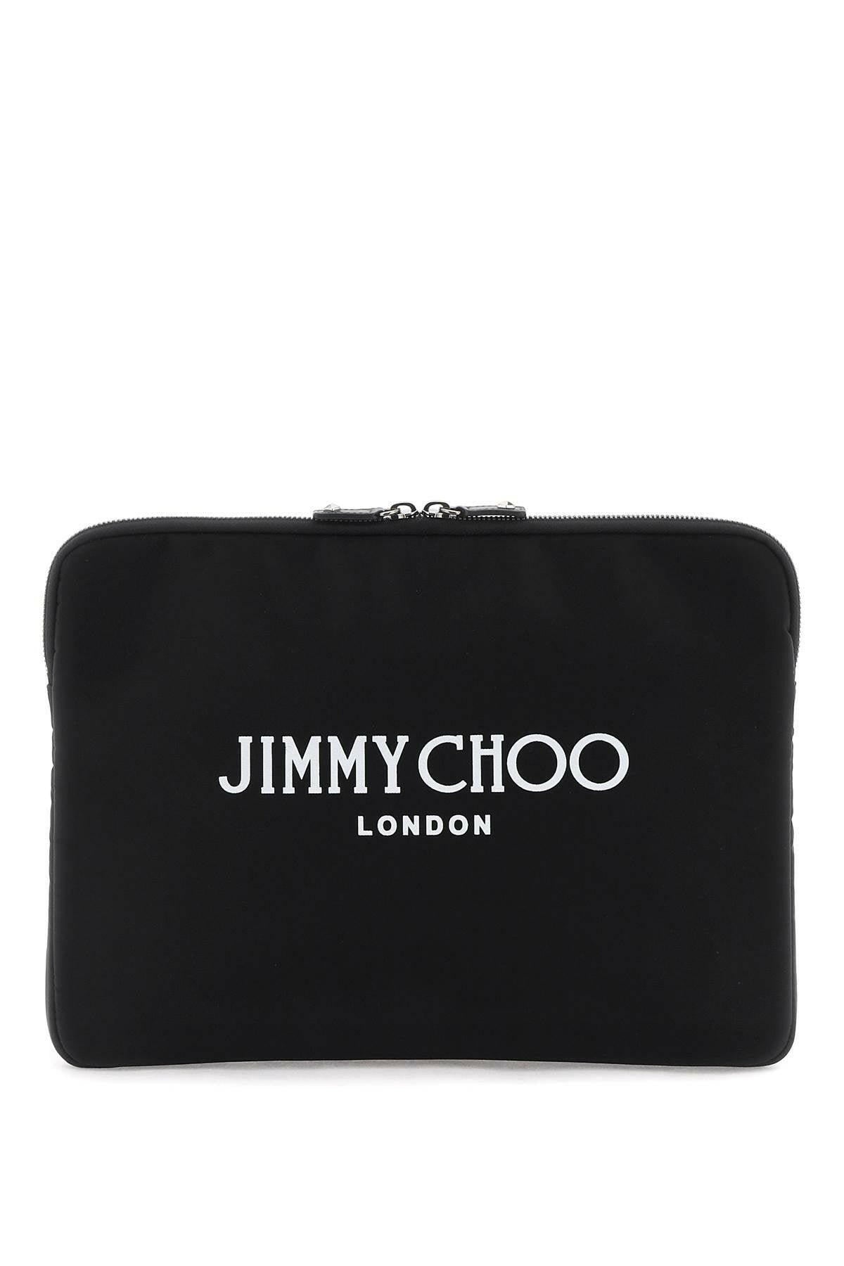 Jimmy Choo Pouch With Logo - JOHN JULIA