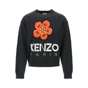 Bokè Flower Sweater In Organic Cotton KENZO JOHN JULIA.