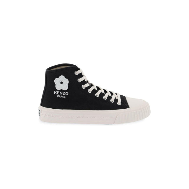 Canvas Foxy High-Top Sneakers KENZO JOHN JULIA.