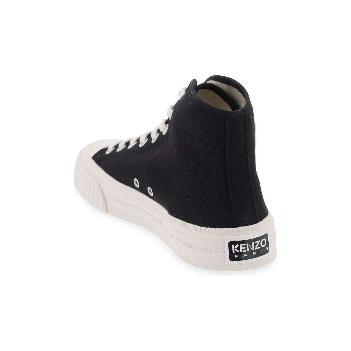 Canvas Foxy High-Top Sneakers KENZO JOHN JULIA.