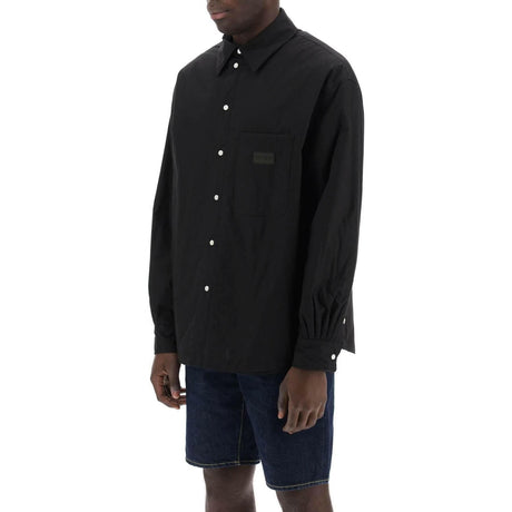 Cotton Canvas Overshirt KENZO JOHN JULIA.