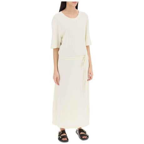 Stretch-Cotton T-shirt Style Maxi Dress LEMAIRE JOHN JULIA.