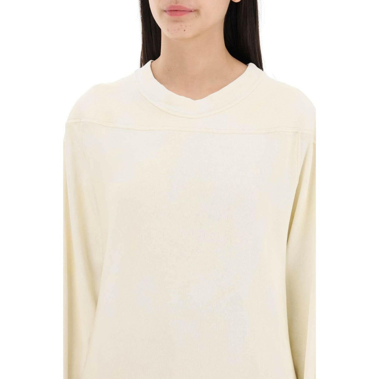 Off-White Numerical Cotton Crewneck Sweatshirt MAISON MARGIELA JOHN JULIA.