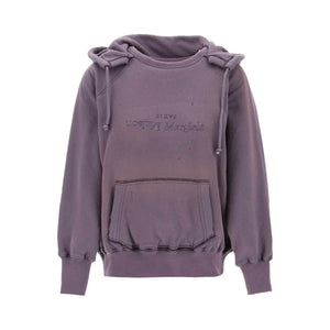 Purple Reverse Cotton Hoodie MAISON MARGIELA JOHN JULIA.