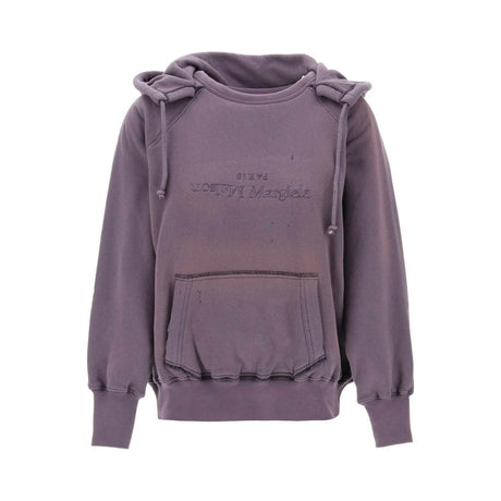 Purple Reverse Cotton Hoodie MAISON MARGIELA JOHN JULIA.