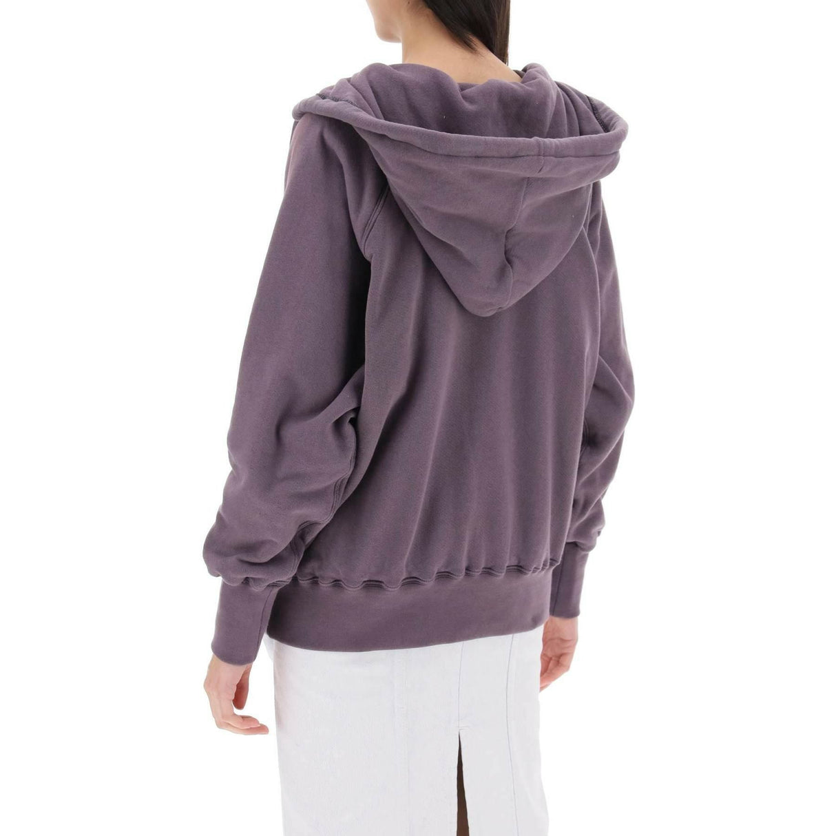 Purple Reverse Cotton Hoodie MAISON MARGIELA JOHN JULIA.