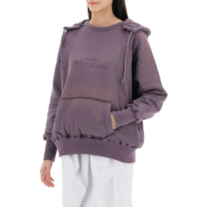 Purple Reverse Cotton Hoodie MAISON MARGIELA JOHN JULIA.