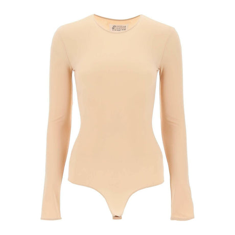 Second Skin Long Sleeve Lycra Bodysuit MAISON MARGIELA JOHN JULIA.