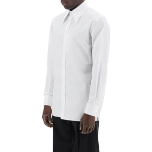 White Oxford Cotton Button Down Shirt MAISON MARGIELA JOHN JULIA.