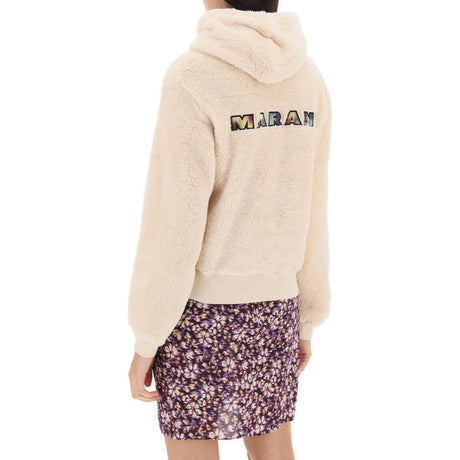 Maeva Hoodie With Logo Embroidery MARANT ETOILE JOHN JULIA.