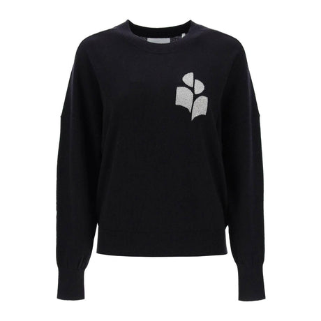 Marisans Sweater With Lurex Logo Intarsia MARANT ETOILE JOHN JULIA.