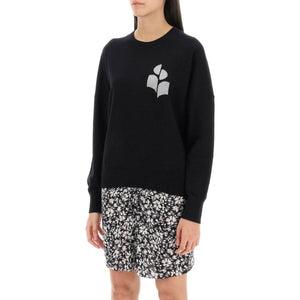 Marisans Sweater With Lurex Logo Intarsia MARANT ETOILE JOHN JULIA.