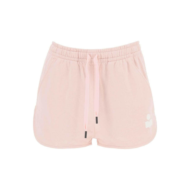 Mifa Sports Shorts With Flocked Logo MARANT ETOILE JOHN JULIA.