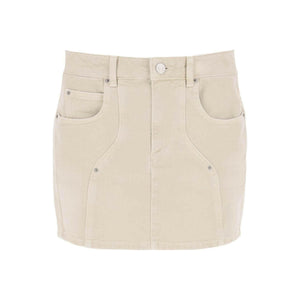 Vesna Denim Mini Skirt MARANT ETOILE JOHN JULIA.