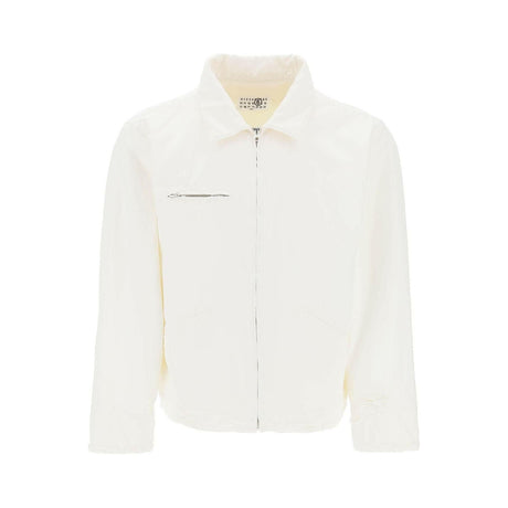 Cotton Canvas Jacket MM6 MAISON MARGIELA JOHN JULIA.