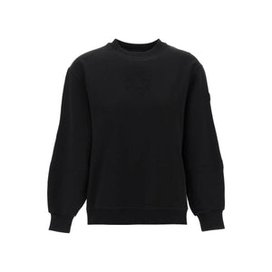 Crew Neck Sweatshirt With Embossed Logo MONCLER JOHN JULIA.