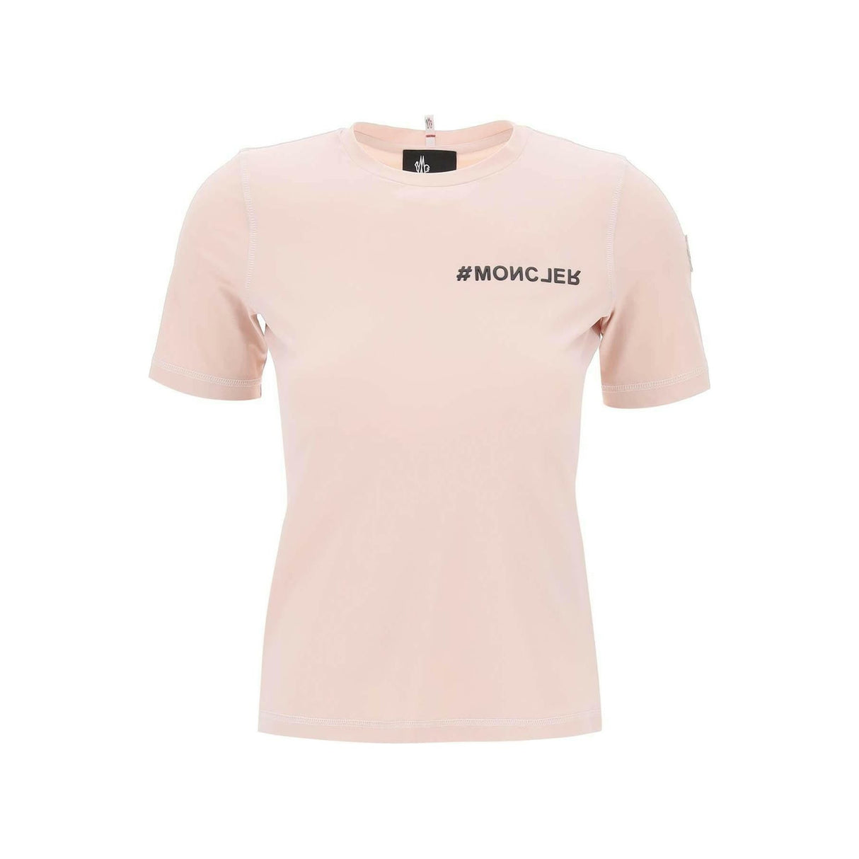 Lightweight Actiwear Crew Neck T-Shirt MONCLER GRENOBLE JOHN JULIA.