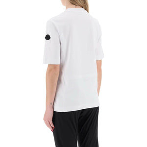 White Cotton T-Shirt MONCLER JOHN JULIA.