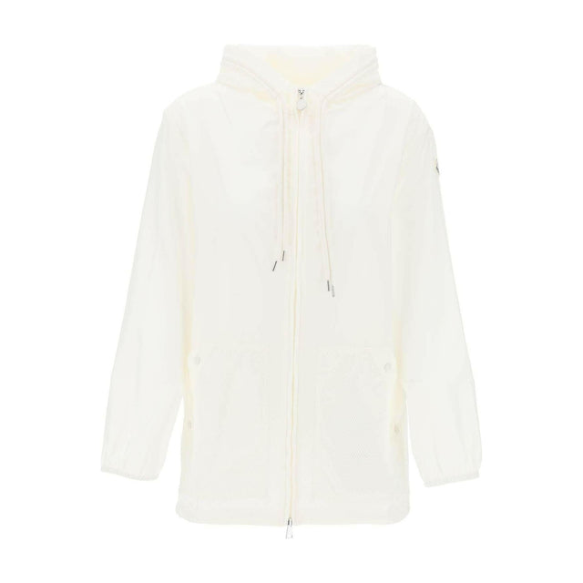 White Iole Parka MONCLER JOHN JULIA.