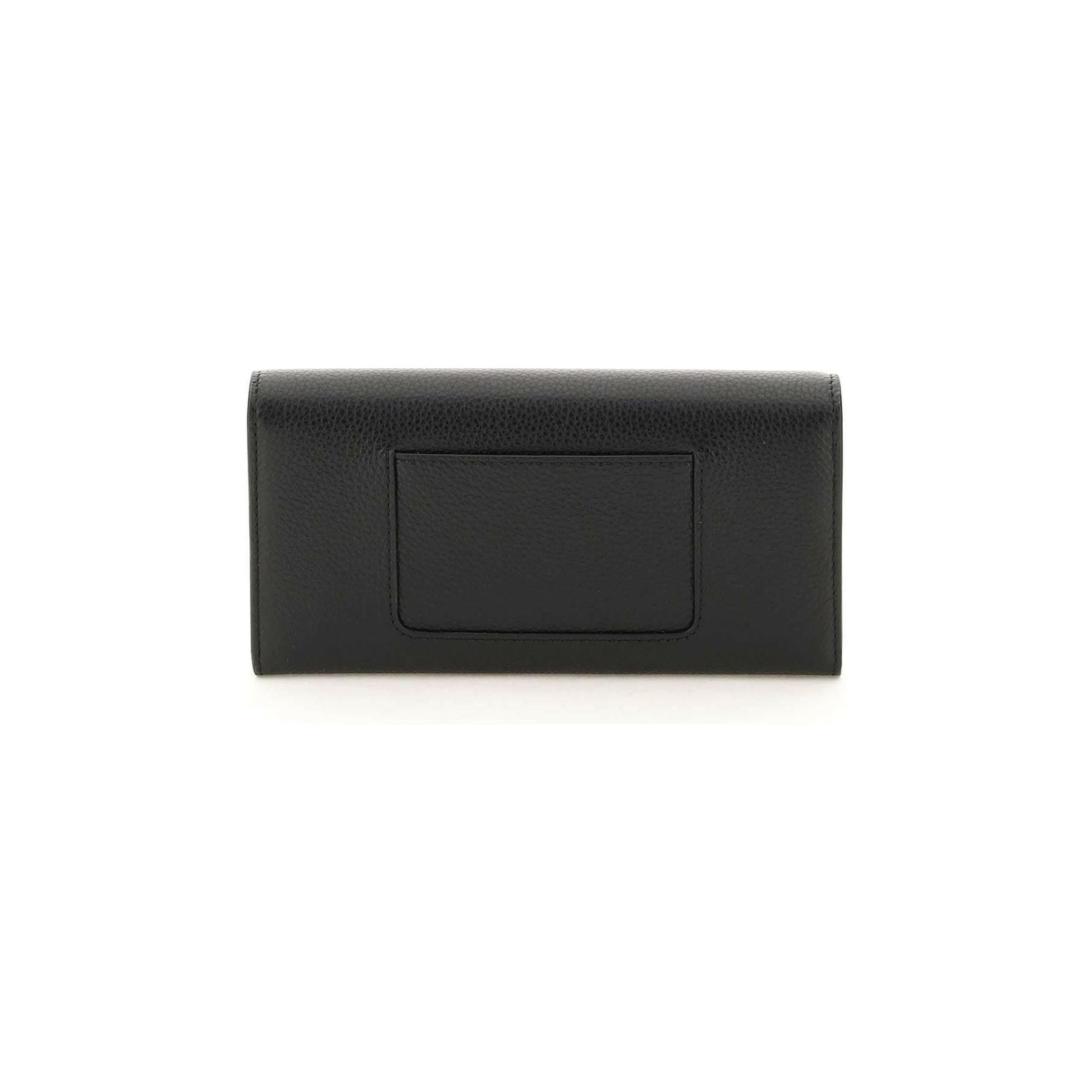 Black Darley Genuine Leather Wallet MULBERRY JOHN JULIA.