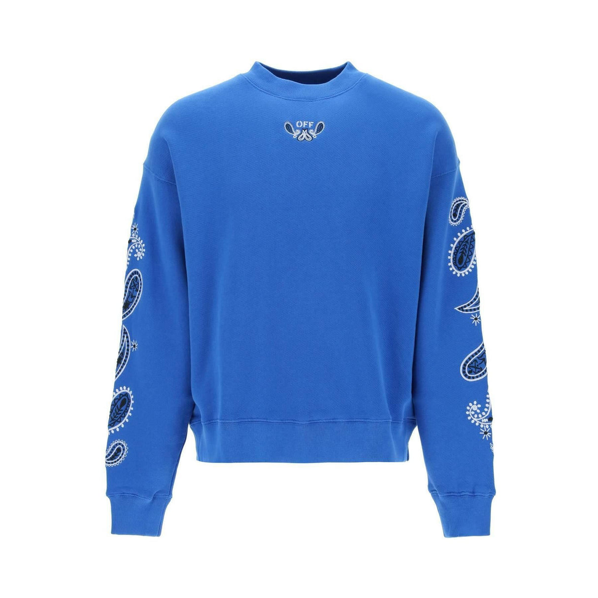 Arrow Bandana Crewneck Sweat OFF-WHITE JOHN JULIA.