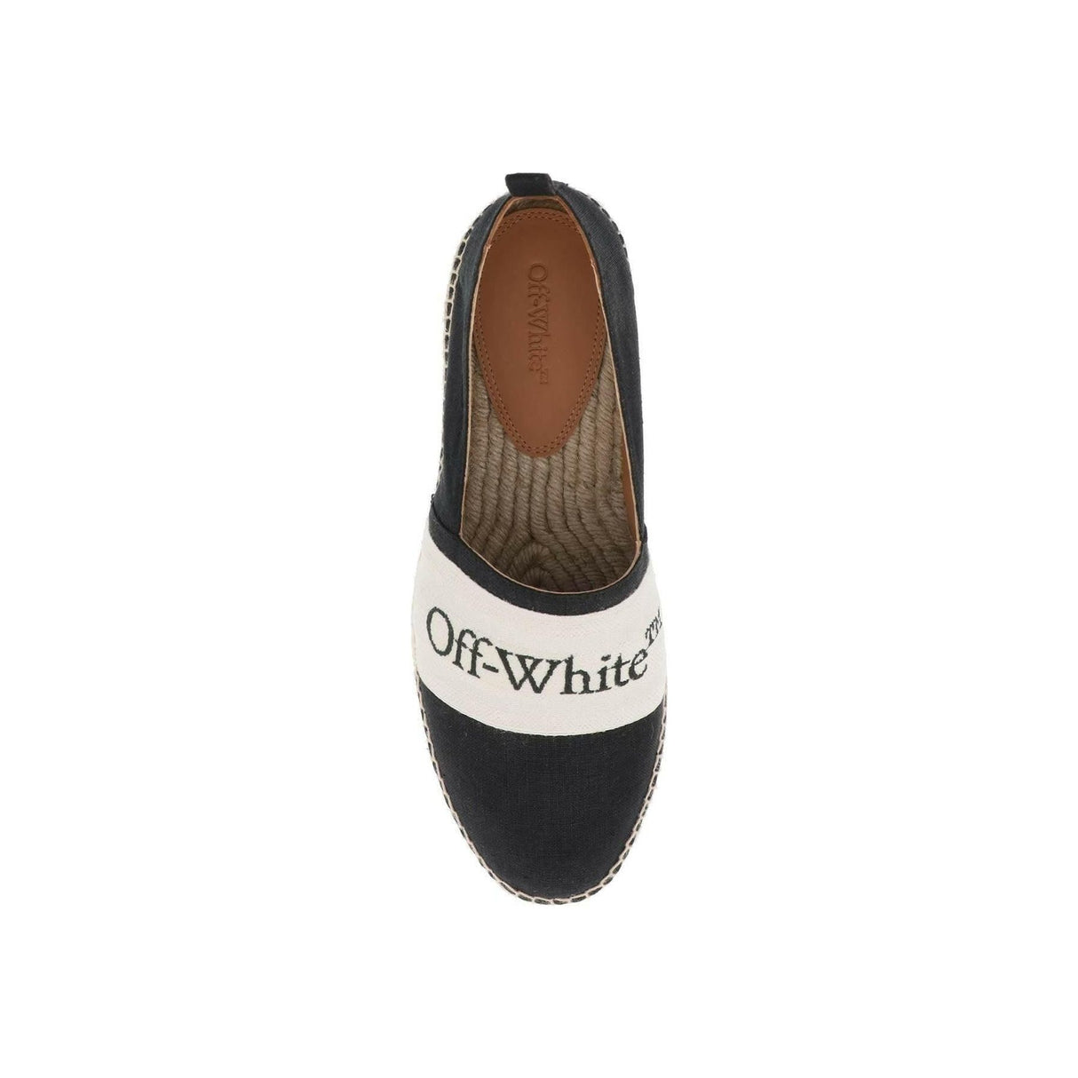 Cotton-Linen Canvas Espadrilles OFF-WHITE JOHN JULIA.