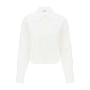 Cotton Poplin Shirt OFF-WHITE JOHN JULIA.