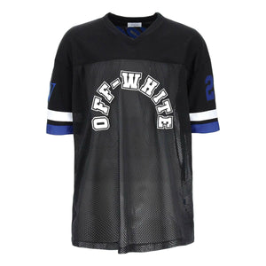 Football T-Shirt With Patches OFF-WHITE JOHN JULIA.