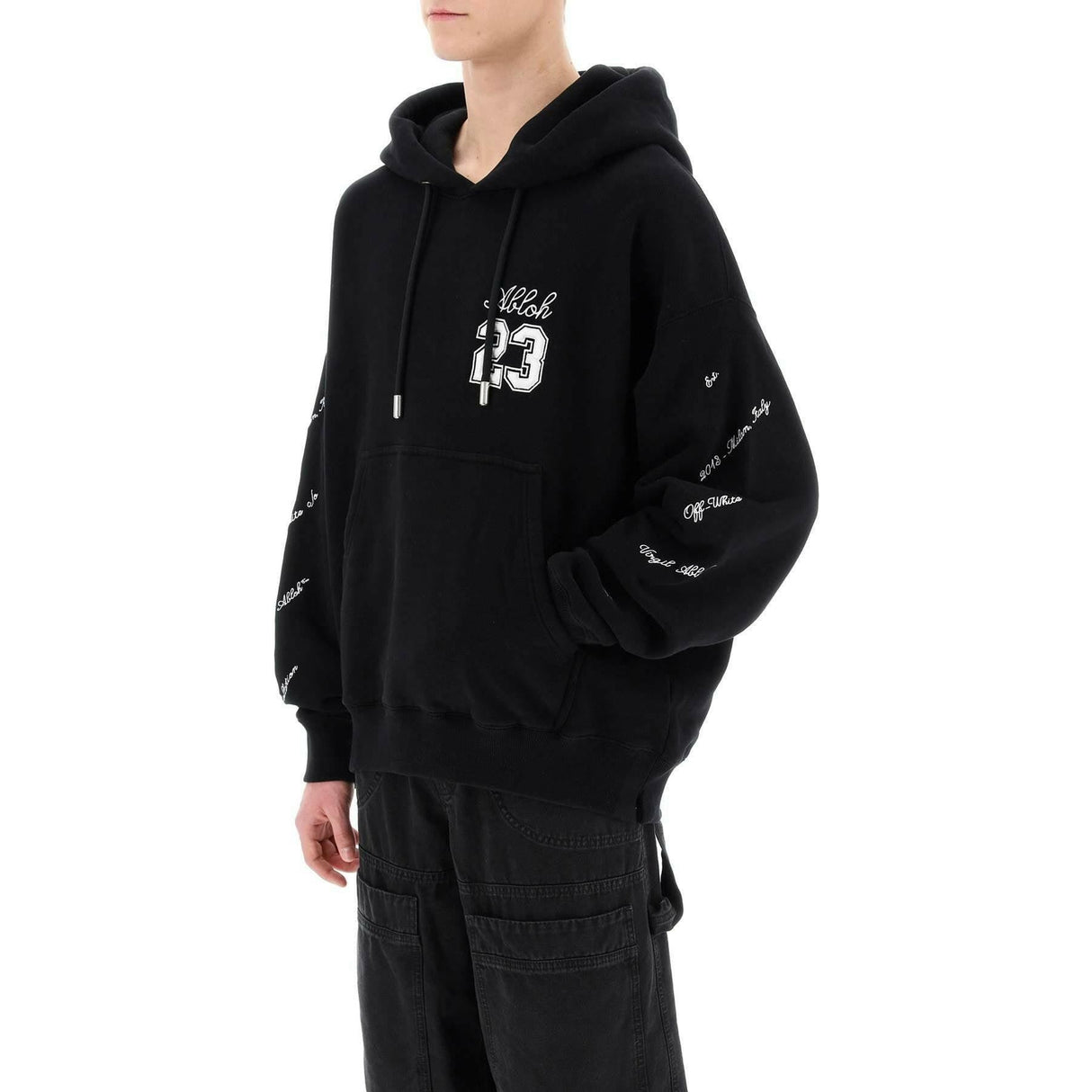 Skate Hoodie With 23 Logo OFF-WHITE JOHN JULIA.