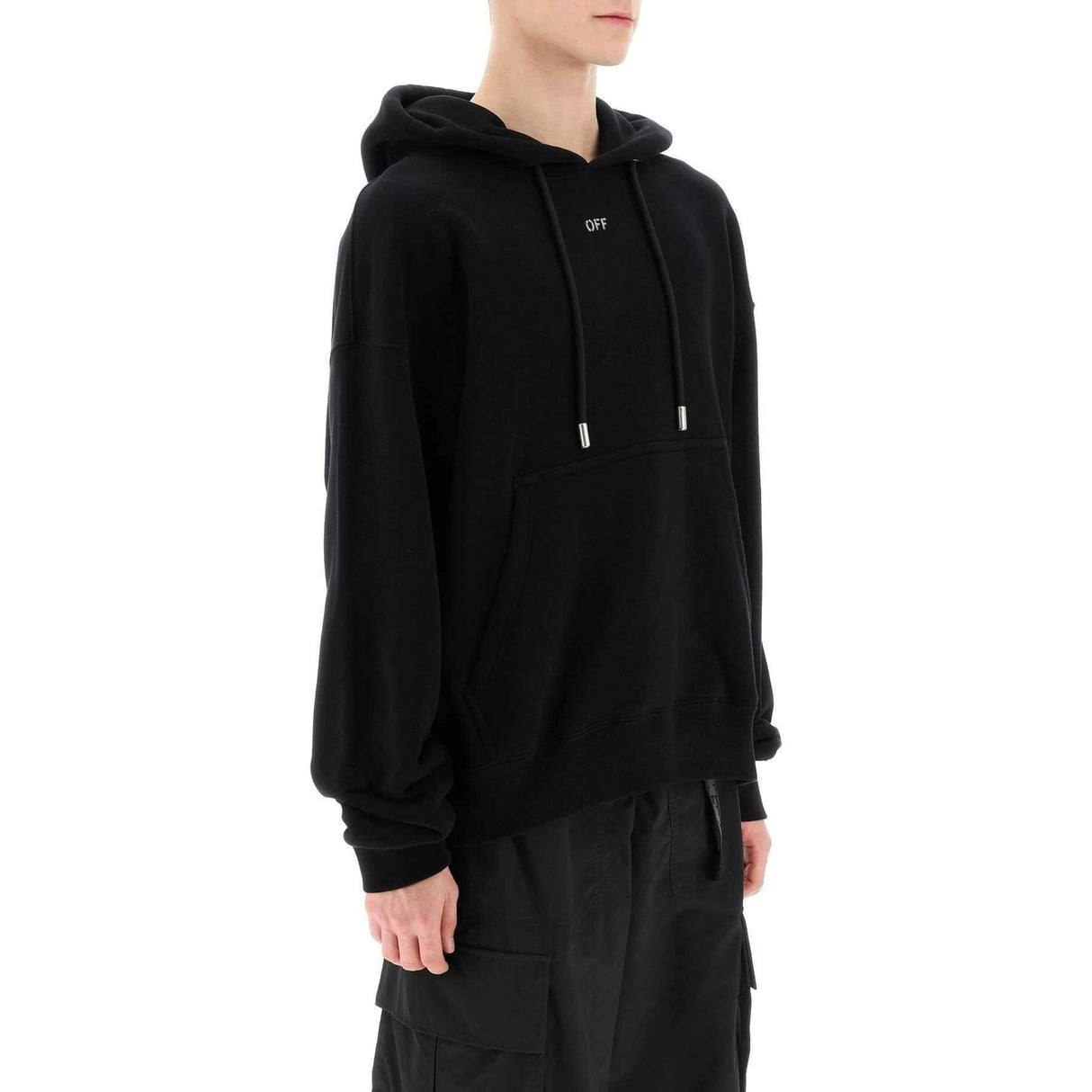 Skate Hoodie With Off Logo OFF-WHITE JOHN JULIA.