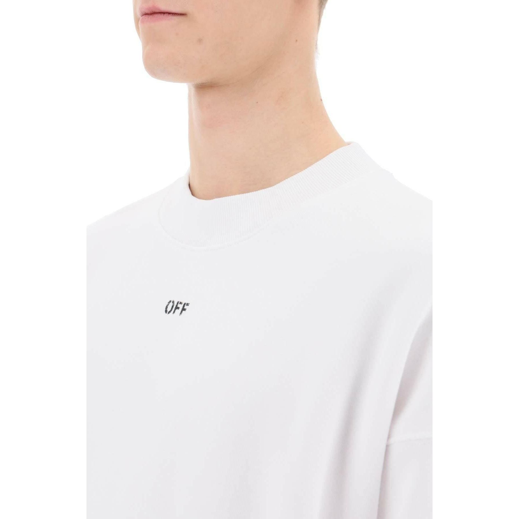 Skate Sweatshirt With Off Logo OFF-WHITE JOHN JULIA.